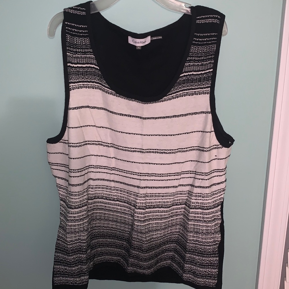 Calvin Klein Black/White Tank